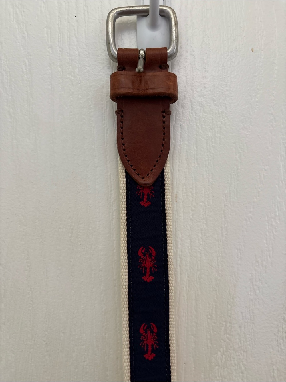 J.Crew Navy Lobster Men’s 36 Belt